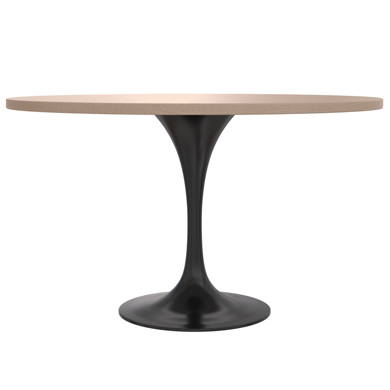 LeisureMod Verve Dining Table with a 48