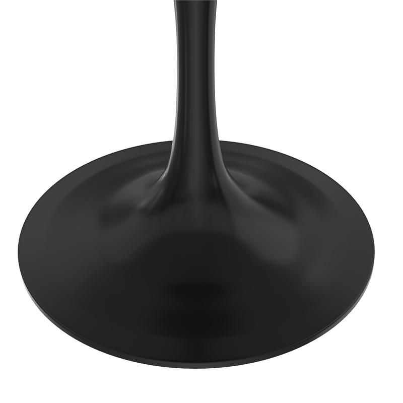 LeisureMod Verve Dining Table with a 48