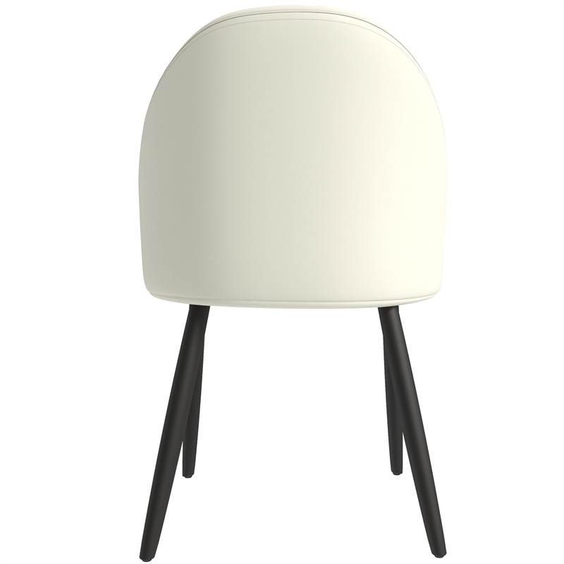 LeisureMod Paradiso Dining Chair with Fabric Seat in Taupe and Green