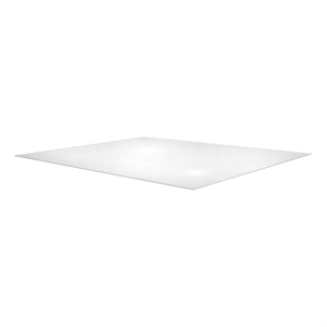 advantagemat vinyl rectangular chair mat for carpets up to 1/4