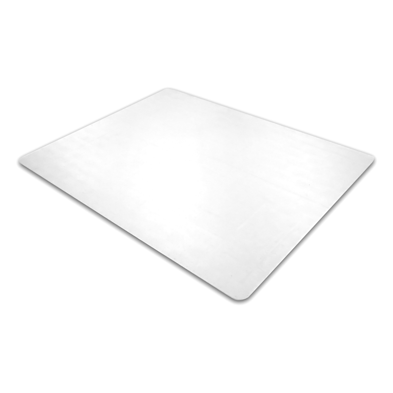 Cleartex Enhanced Polymer Rectangular Chair Mat for Hard Floors - 48