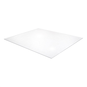 advantagemat vinyl rectangular chair mat for hard floor - 48
