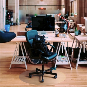 36&quot Round General Purpose Mat For Hard Floor