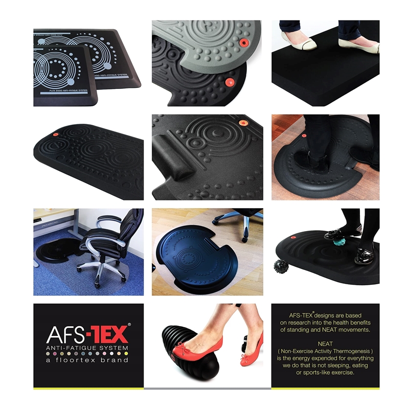 AFS-TEX System 4000X Active Anti Fatigue Comfort Mat Black