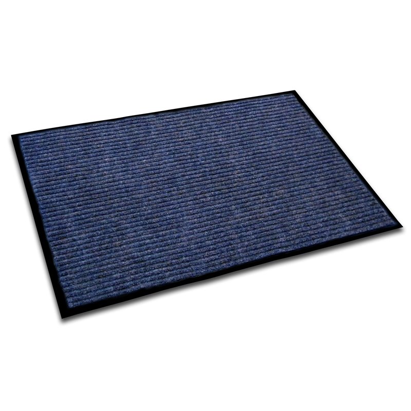 frecor2436bl Blue Ribbed Doortex Ribmat Indoor Entrance Mat Blue 24/" X 36/"