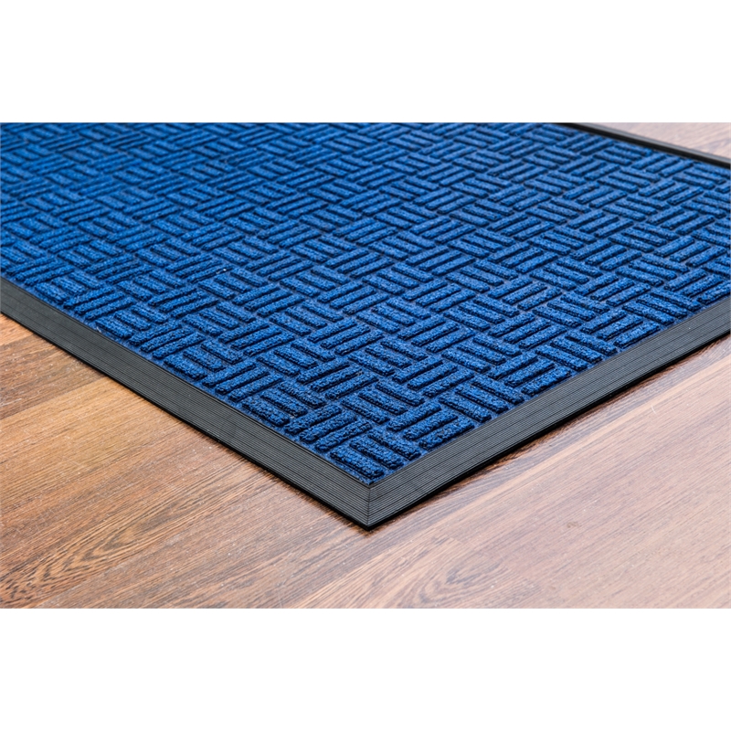 Doortex Ribmat Heavy Duty Indoor and Outdoor Entrance Mat Blue Size 32 ...