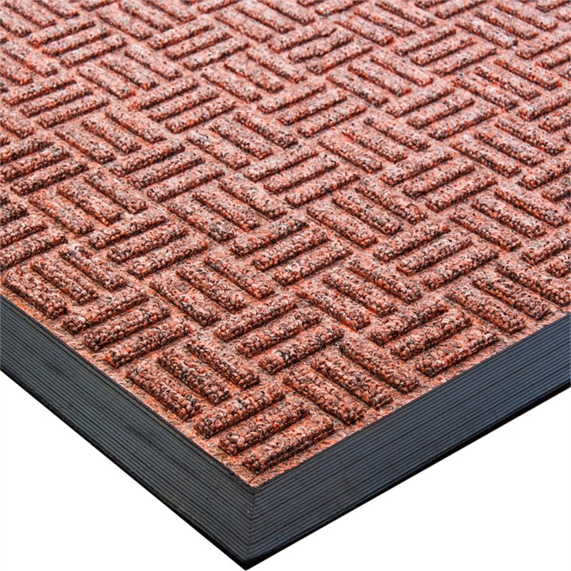 Doortex Ribmat Heavy Duty Indoor/Outdoor Entrance mat-24inchx36inch-Brown