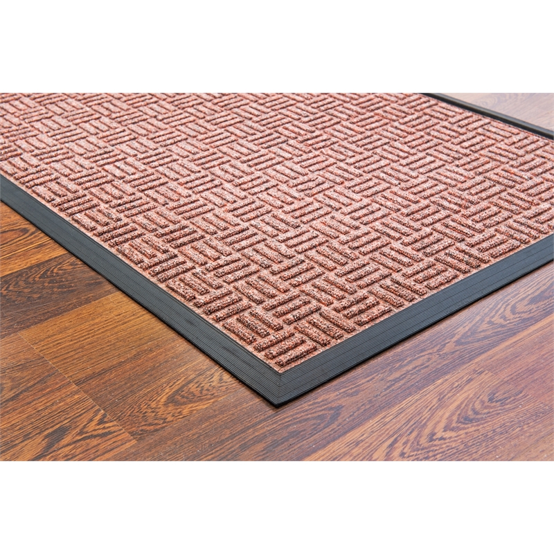 Doortex Ribmat Heavy Duty Indoor and Outdoor Entrance Mat Brown Size 36 ...