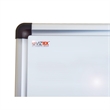 Viztex Porcelain Magnetic Dry Erase Board Aluminium Frame Size 24 x 36