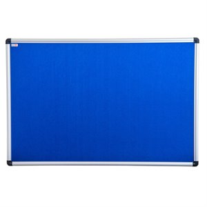 floortex viztex aluminum framed fabric bulletin board