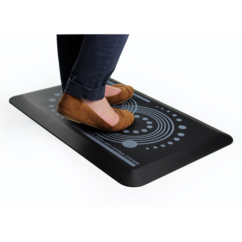 AFS-TEX System 2000 Anti-Fatigue Mat Slate Gray Standard size 16 x 24