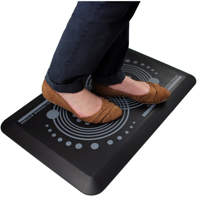AFS-TEX System 2000 Anti-Fatigue Mat Midnight Black Larger size 20 x 32