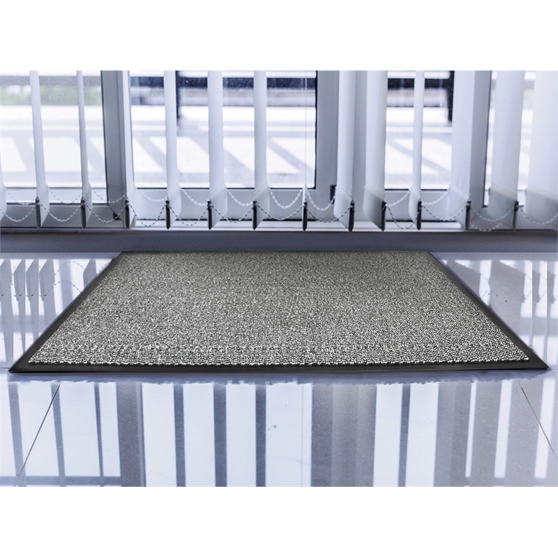 Doortex Advantagemat Indoor Entrance Mat Gray Rectangular Size 36 x 60