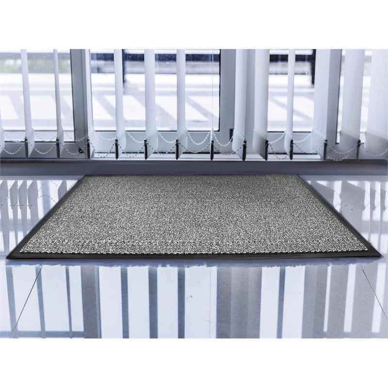 Doortex Advantagemat Indoor Entrance Mat Gray Rectangular Size 48 x 72