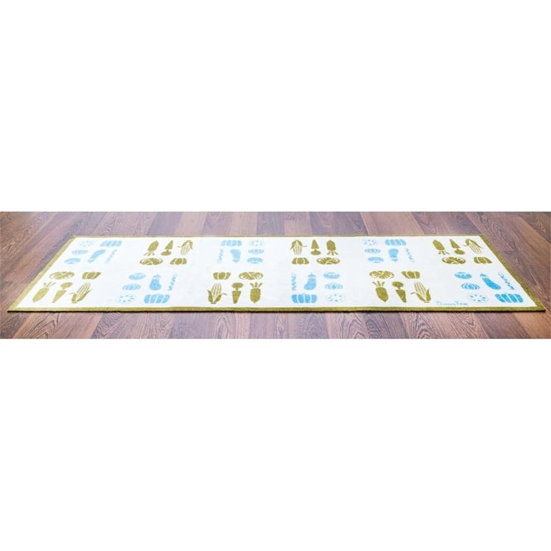 Doortex Long Kitchen Runner Mat Vegetable Design Size 20 x 55