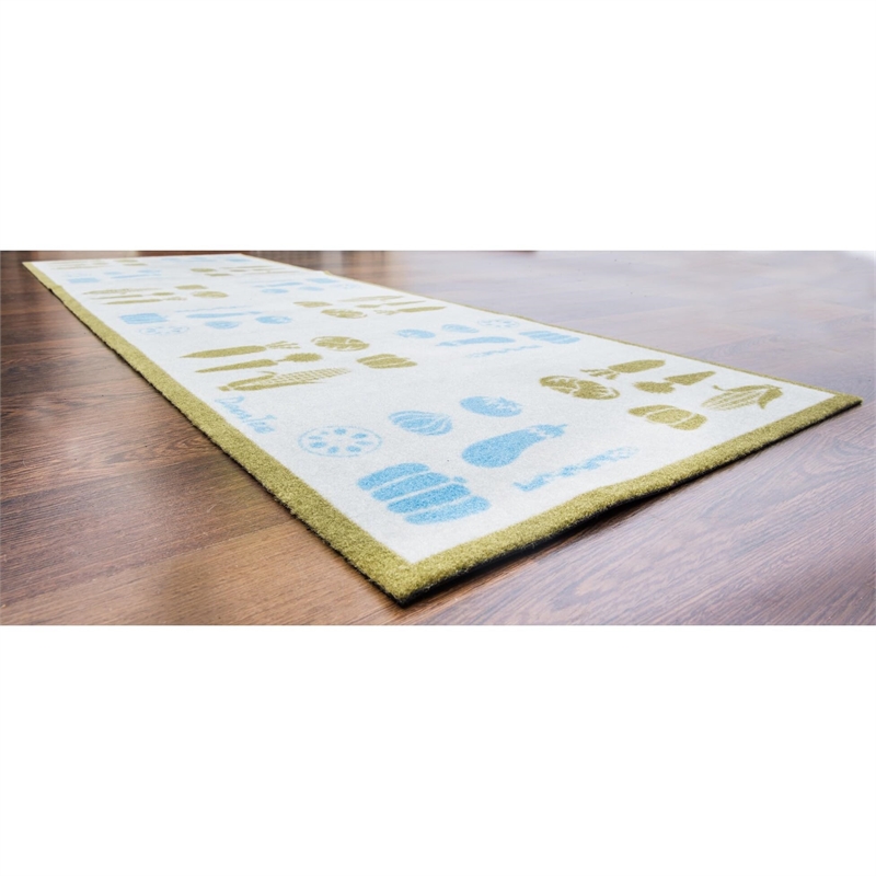 Doortex Long Kitchen Runner Mat Vegetable Design Size 20 x 55