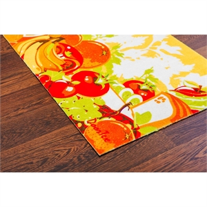 Doortex Short Kitchen Runner Mat Salad Design Size 20 x 30