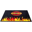 Doortex Fire Retardant BBQ Mat Flame Design Size 39 x 48