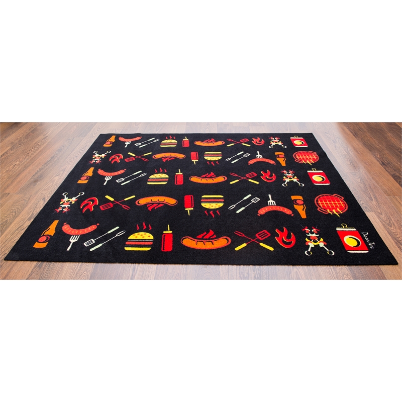 Doortex Fire Retardant Bbq Mat Cook Design Size 39 X 60 Fr4bq3960c