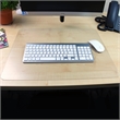 Desktex Pack of 2 Clear Polycarbonate Desk Pads - 17