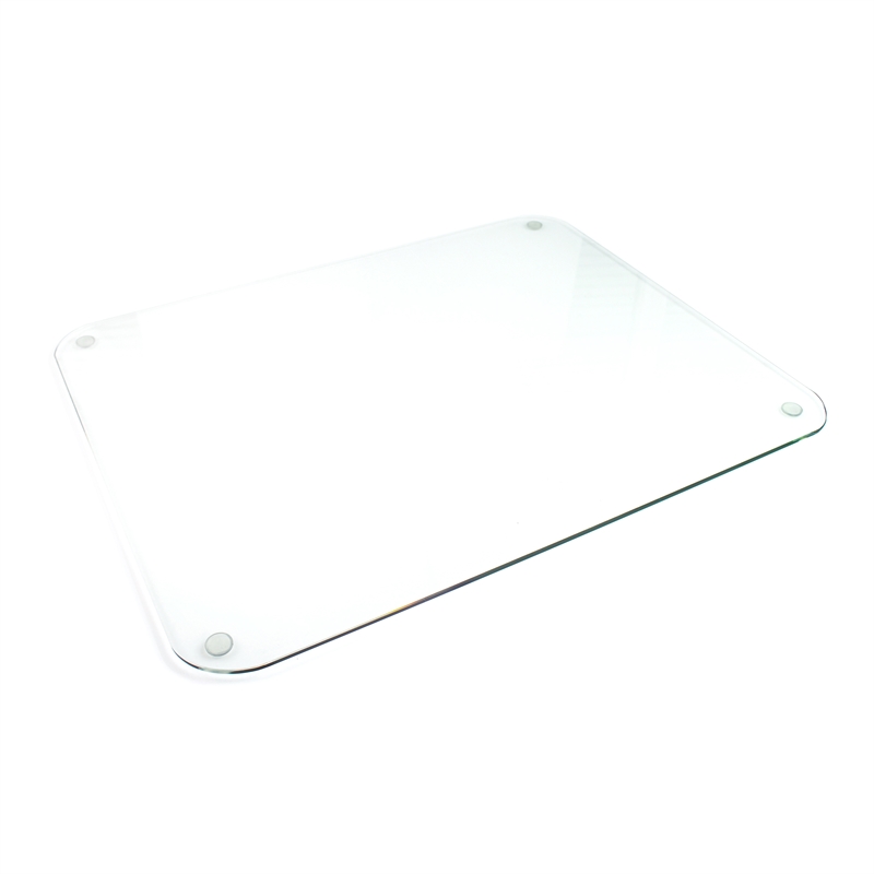 Desktex Glaciermat Glass Desk Pad Size 19 x 24 in Clear