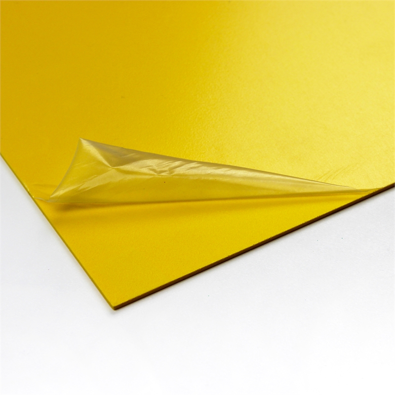 CraftTex Bubbalux Craft Board Daffodil Yellow 2 Packs of 3 Letter Size Sheets