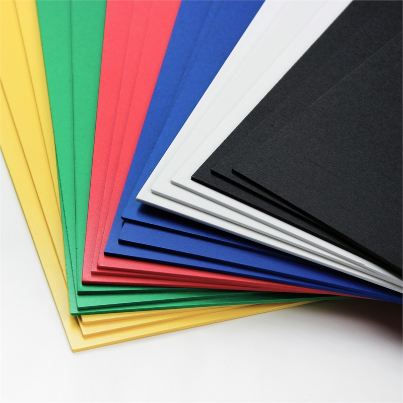 CraftTex Bubbalux Craft Board Midnight Black 2 Packs of 3 Letter Size Sheets