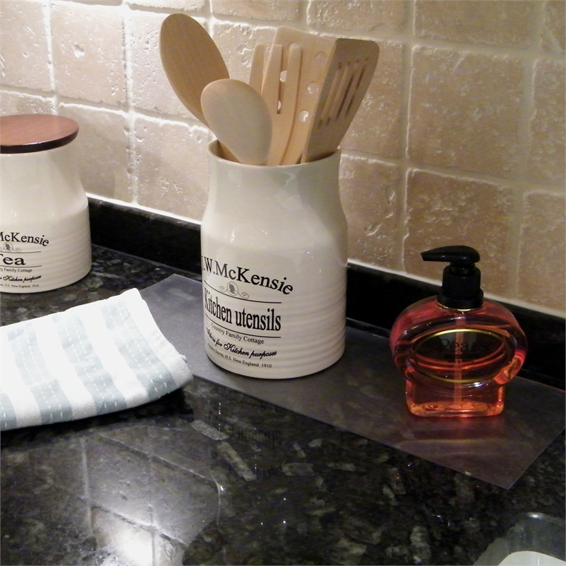 Desktex Vinyl Rectangular Shelf Protector - 24