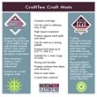 CraftTex  Pack of 2 Craft Mats  Clear  17