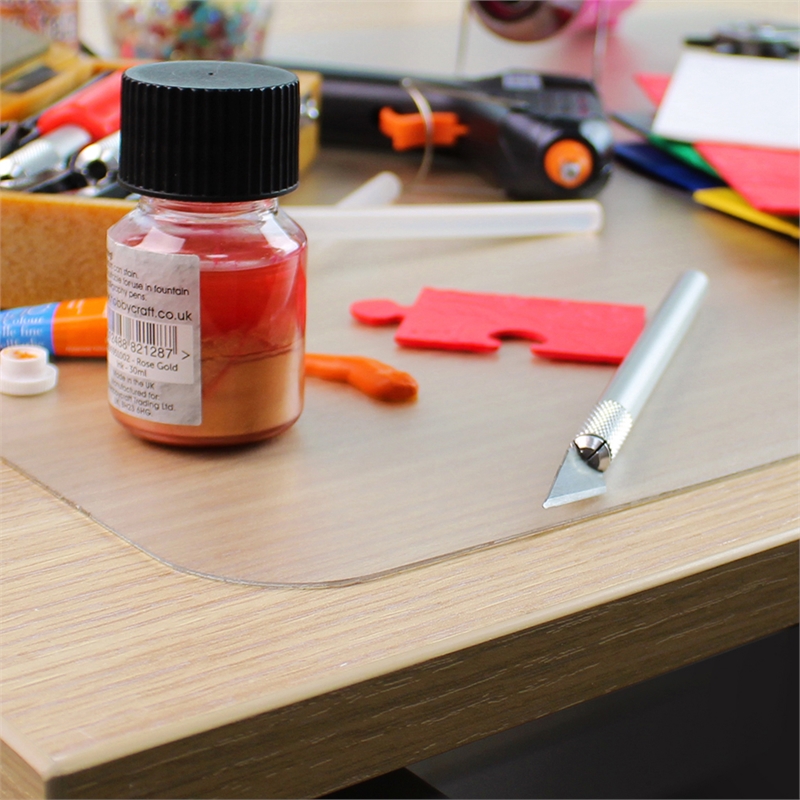 CraftTex  Pack of 2 Craft Mats  Clear  19