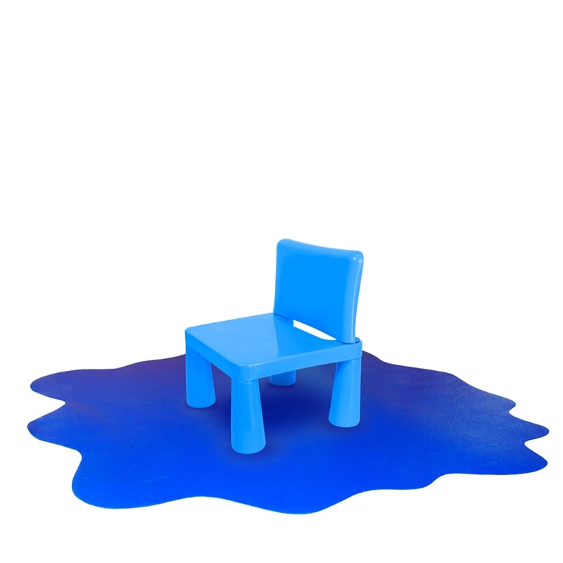 CraftTex Sploshmat Play Mat For Hard Floors Blue  40