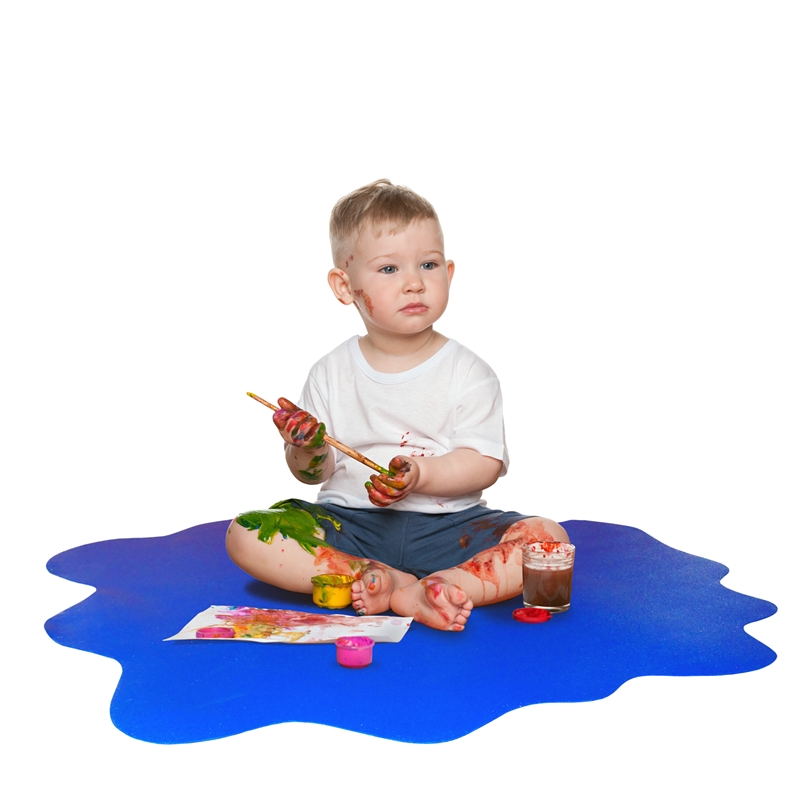 CraftTex Sploshmat Play Mat For Hard Floors Blue  40
