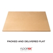 Floortex PVC Rect Chair Mat for Carpets Clear Size 36 x 48 inch
