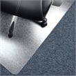 Floortex PVC Rect Chair Mat for Carpets Clear Size 48 x 60 inch