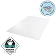 Floortex Polycarbonate Rect XXL Chair Mat for Carpets Clear Size 60 x 79 inch