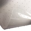 Floortex Polycarbonate Lipped Chair Mat For Hard Floor Clear Size 35 x 47