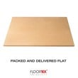 Floortex Polycarbonate Lipped Chair Mat For Hard Floor Clear Size 35 x 47
