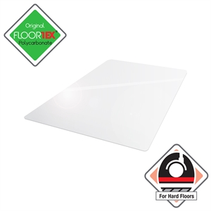 floortex cleartex ultimat clear polycarbonate chair mat for hard floors