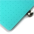 Viztex Glacier Magnetic Glass Dry Erase Board Light Teal 30x40 inch