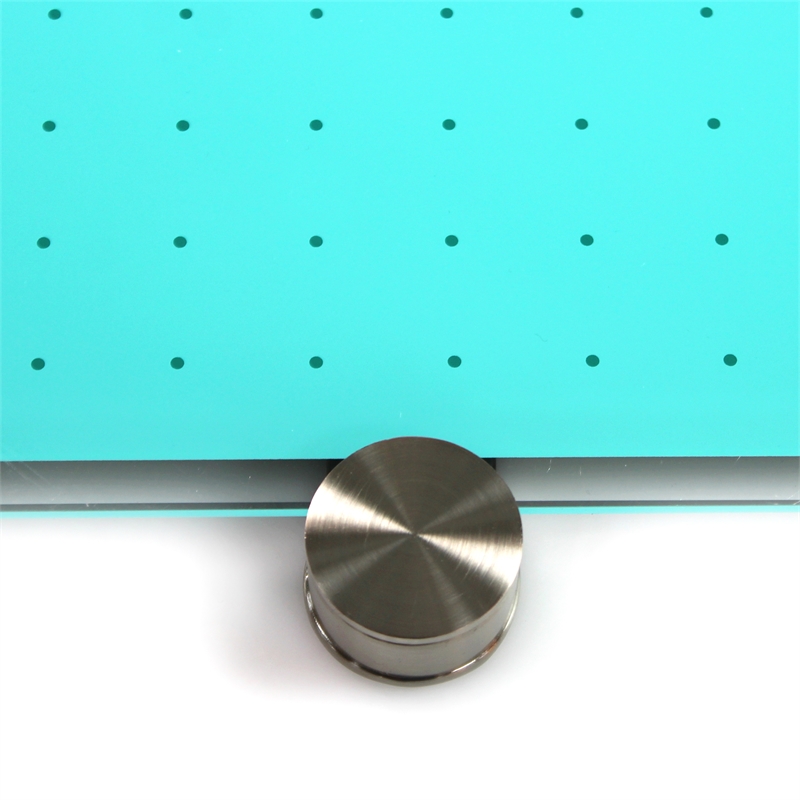 Viztex Glacier Magnetic Glass Dry Erase Board Light Teal 30x40 inch