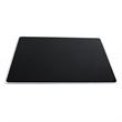 Viztex Glacier Magnetic Glass Dry Erase Board Jet Black 30x40 inch