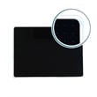 Viztex Glacier Magnetic Glass Dry Erase Board Jet Black 30x40 inch