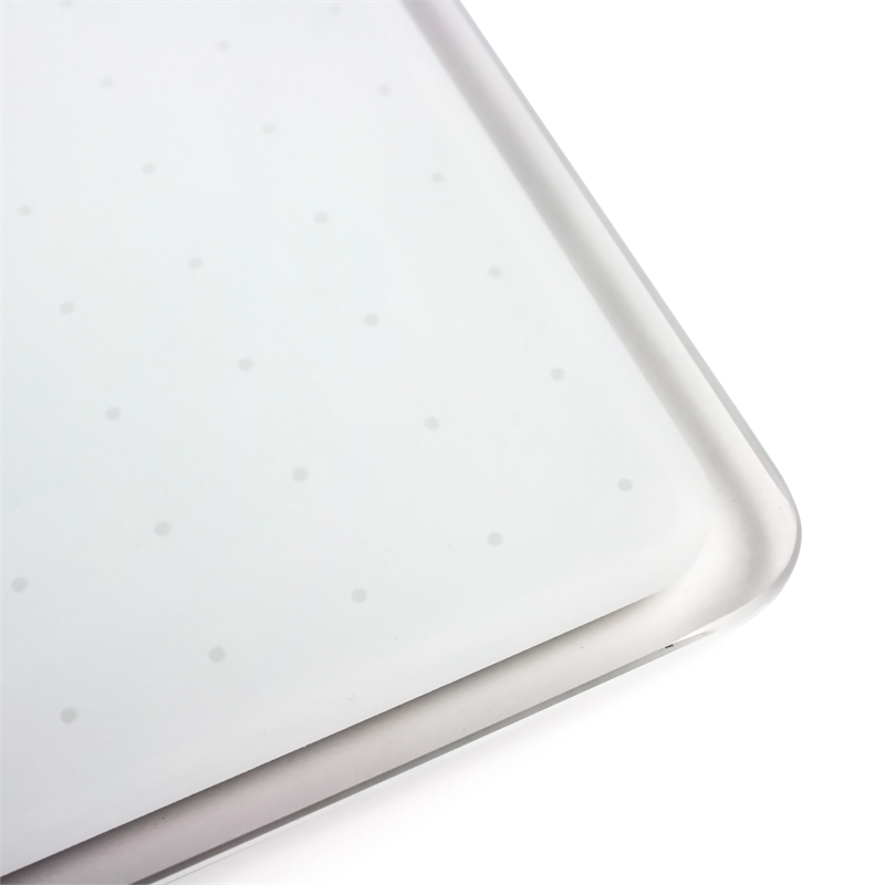 Viztex Glacier Magnetic Glass Dry Erase Board Polar White 30x40 inch