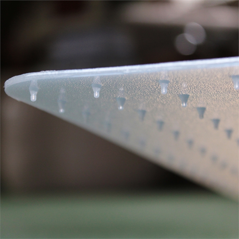 Cleartex Polypropylene Rectangular Foldable Chair Mat for Carpets - 45