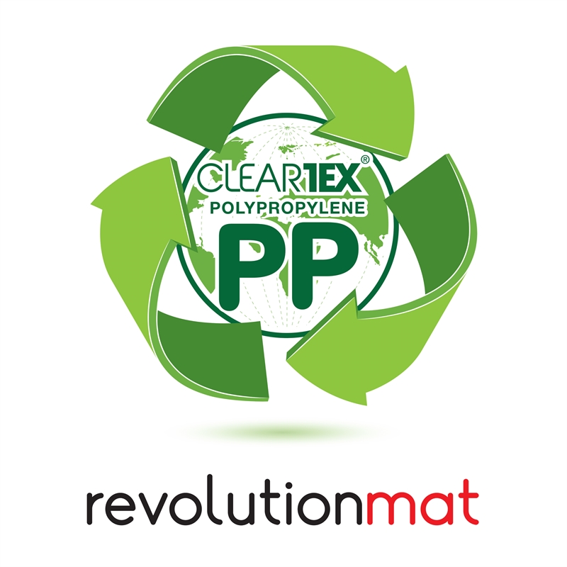 Cleartex Polypropylene Anti Slip Chair Mat for Hard Floors - 29