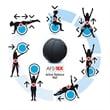 AFS-TEX Active Large Exercise Yoga Balance Ball