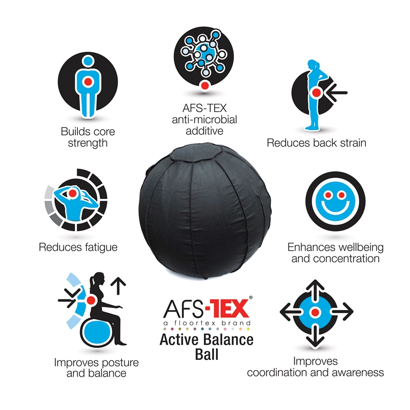 AFS-TEX Active Large Exercise Yoga Balance Ball