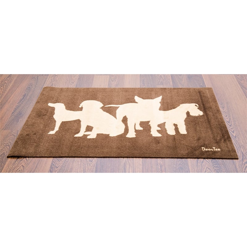 Doortex Dog Design Wash Room Mat -24