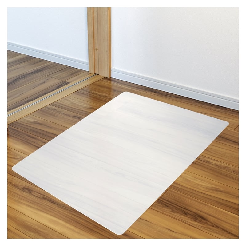 Cleartex Polypropylene Anti-Slip Foldable Chair Mat for Hard Floors - 36