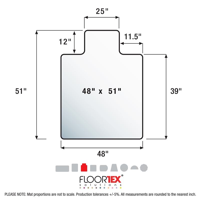 Floortex Valuemat 48x51